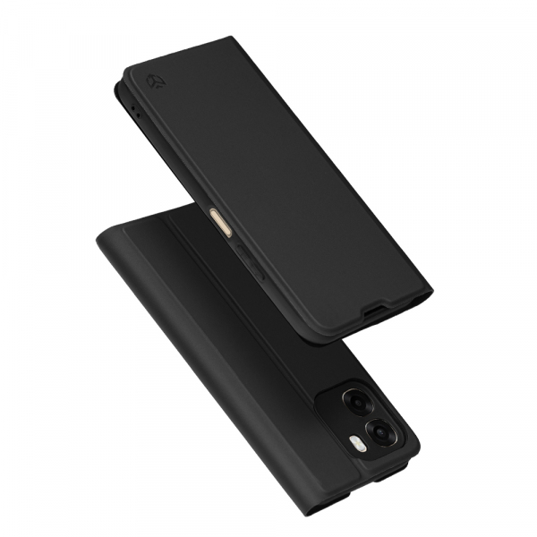 Husa pentru Oppo A6 4G, Techsuit, Magskin Book, Neagra
