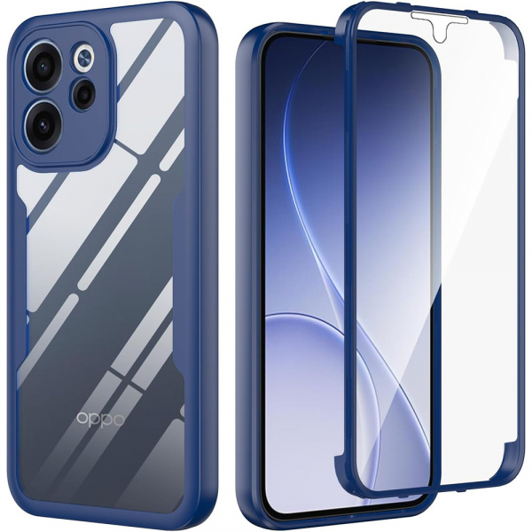 Husa pentru Oppo Reno15 FS / Reno15 F, Techsuit, ColorVerse 360, Albastra