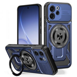 Husa pentru Oppo Reno15 FS / Reno15 F, Techsuit, RuggedCam, Albastra