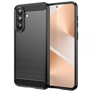 Husa pentru Samsung Galaxy A57 5G, OEM, Carbon Pro, Neagra