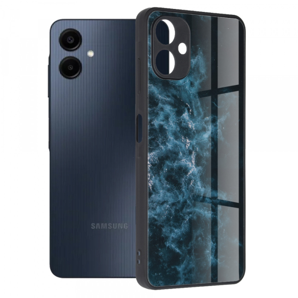 Husa pentru Samsung Galaxy A06 A065, Techsuit, Glaze, Albastra
