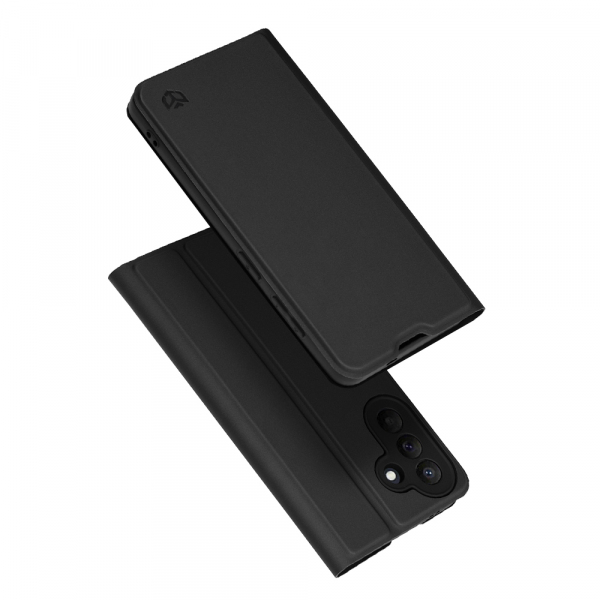 Husa pentru Samsung Galaxy A57 5G, Techsuit, Magskin Book, Neagra