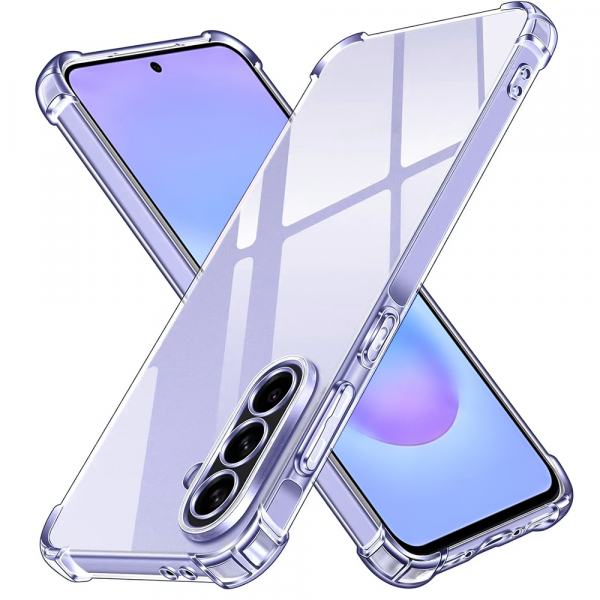 Husa pentru Samsung Galaxy A57 5G, Techsuit, Shockproof Clear, Transparenta