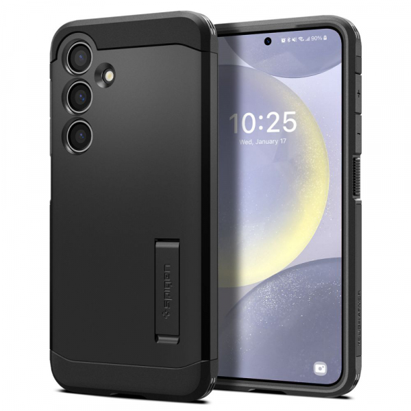 Husa pentru Samsung Galaxy S24+ S926, Spigen, Tough Armor, Neagra ACS07332