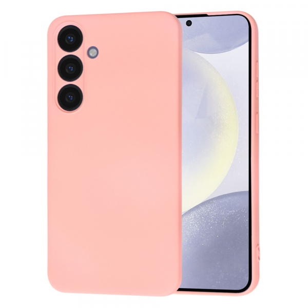 Husa pentru Samsung Galaxy S24+ S926, Techsuit, SoftFlex, Roz Deschis