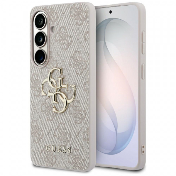 Husa pentru Samsung Galaxy S26 Plus S947, Guess, 4G Big Logo, Roz