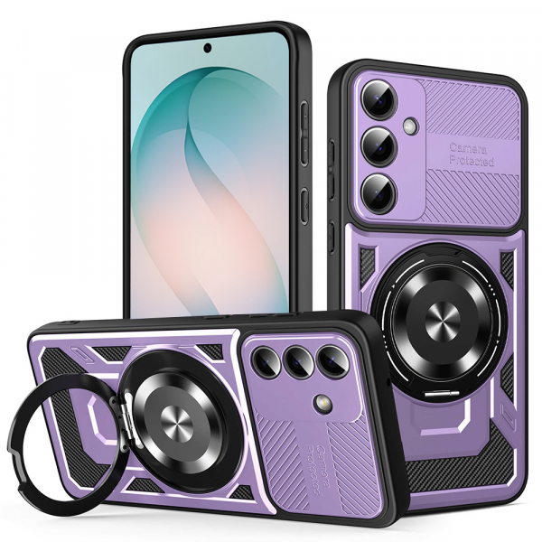Husa pentru Samsung Galaxy S26 Plus S947, Techsuit, RuggedCam, Mov