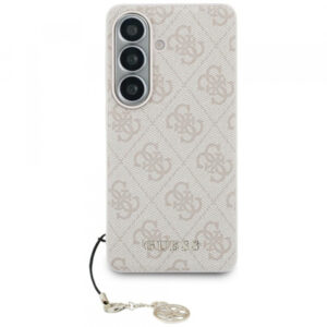 Husa pentru Samsung Galaxy S26 S942, Guess, 4G Classic Logo Charm, Roz