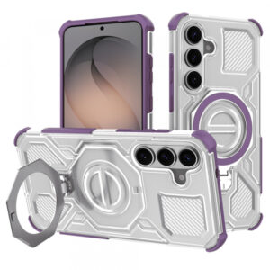 Husa pentru Samsung Galaxy S26 S942, Techsuit, Carbon Shield Pro, Mov