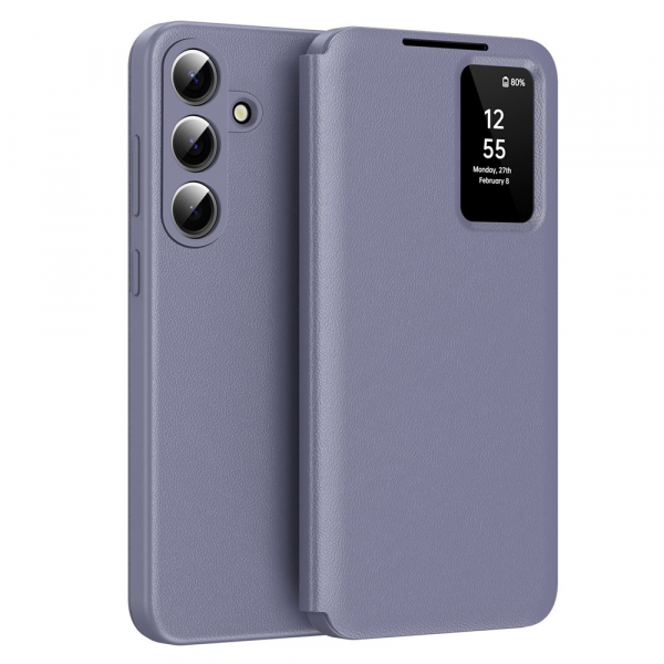 Husa pentru Samsung Galaxy S26 S942, Techsuit, SmartView, Mov