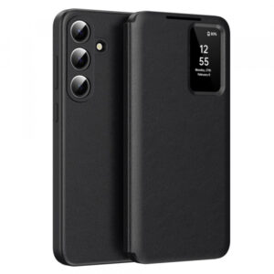 Husa pentru Samsung Galaxy S26 S942, Techsuit, SmartView, Neagra