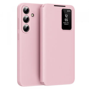 Husa pentru Samsung Galaxy S26 S942, Techsuit, SmartView, Roz