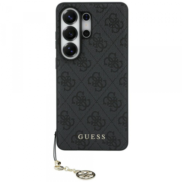 Husa pentru Samsung Galaxy S26 Ultra S948, Guess, 4G Classic Logo Charm, Neagra
