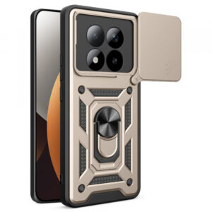 Husa pentru Xiaomi Poco M8 Pro / Redmi Note 15 Pro+ 5G, Techsuit, CamShield, Aurie