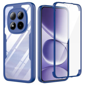 Husa pentru Xiaomi Poco M8 Pro / Redmi Note 15 Pro+ 5G, Techsuit, ColorVerse 360, Albastra