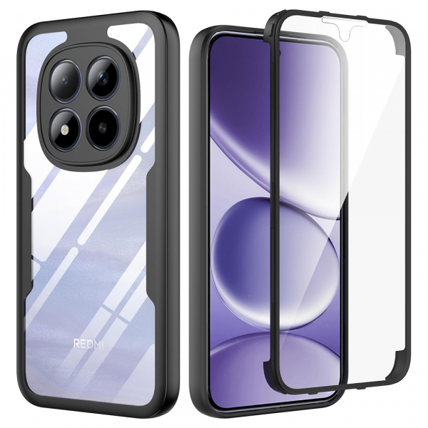 Husa pentru Xiaomi Poco M8 Pro / Redmi Note 15 Pro+ 5G, Techsuit, ColorVerse 360, Neagra