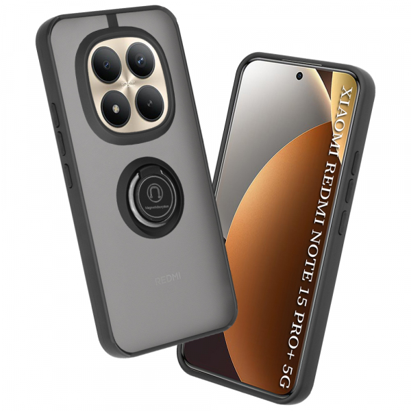 Husa pentru Xiaomi Poco M8 Pro / Redmi Note 15 Pro+ 5G, Techsuit, Glinth, Neagra