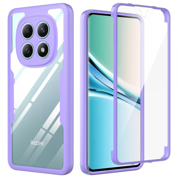 Husa pentru Xiaomi Poco M8 / Redmi Note 15 5G, Techsuit, ColorVerse 360, Mov