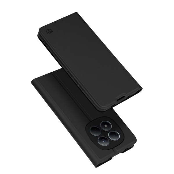 Husa pentru Xiaomi Redmi Note 15 Pro 4G, Techsuit, Magskin Book, Neagra