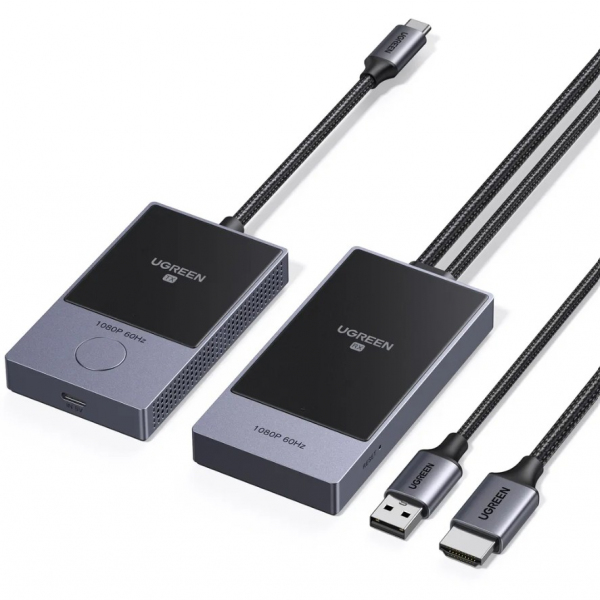 Extender Wireless HDMI UGREEN CM737, 1080P, Gri