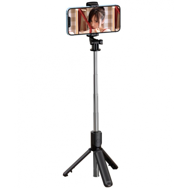 Selfie Stick Bluetooth XO Design SS09, Universal, Negru