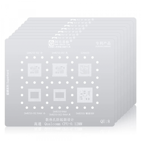 Sita BGA Amaoe pentru CPU Qualcomm QU1-8 Series