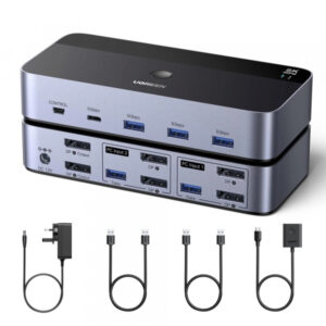 Switch Video DisplayPort UGREEN AK700 (55851), Gri