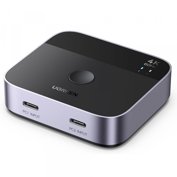Switch Video USB-C UGREEN AW502 (55451), Gri