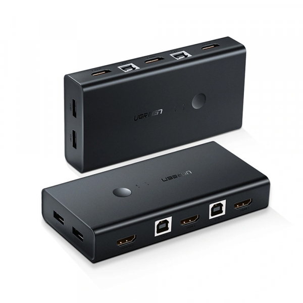 Switch Video HDMI UGREEN CM200 (50744), Negru