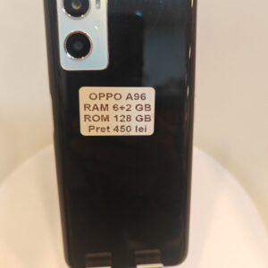 Oppo A 96 128 GB Negru argintiu – Second hand