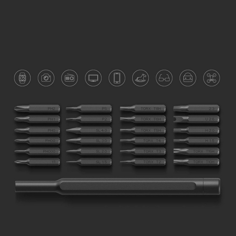 Surubelnita Xiaomi Mijia, 24in1 BHR4680GL - imagine 2