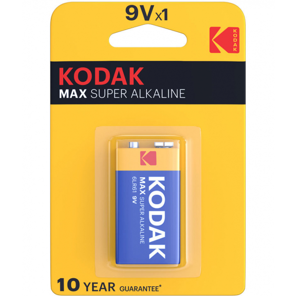 Baterie Kodak Max Super, 6LR61 (9V)