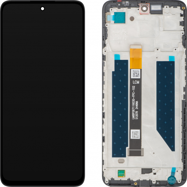 Display cu Touchscreen ZTE nubia Neo 2, cu Rama, Negru, Service Pack 123437401079