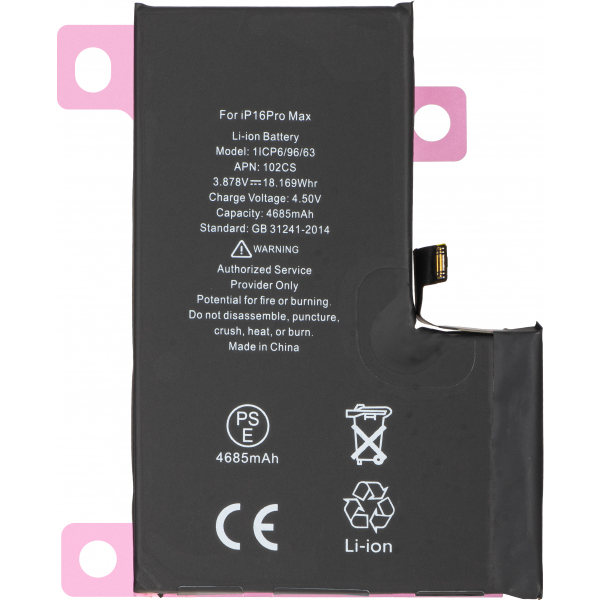 Acumulator Apple iPhone 16 Pro Max, Diagnostic