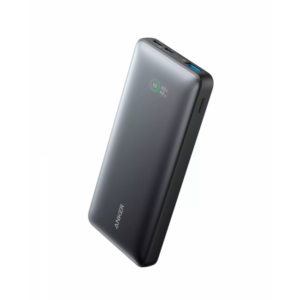 Baterie Externa Anker 533 PowerCore, 10000mAh, 25W, QC + PD, 1 x USB-A - 2 x USB-C, Neagra A1249G11