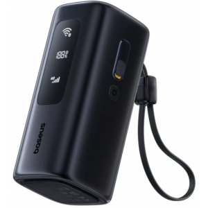 Baterie Externa Baseus EnerGeek GX11, 20000mAh, 67W, QC + PD, 1 x USB-A - 2 x USB-C, Neagra E0025701