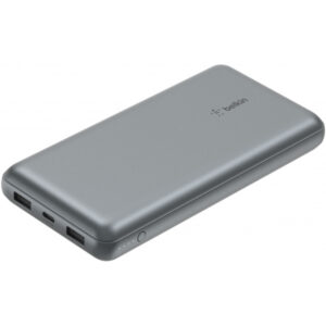 Baterie Externa Belkin BoostCharge Pro, 20000mAh, 15W, 1 x USB-C - 2 x USB-A, Gri BPB012btGY