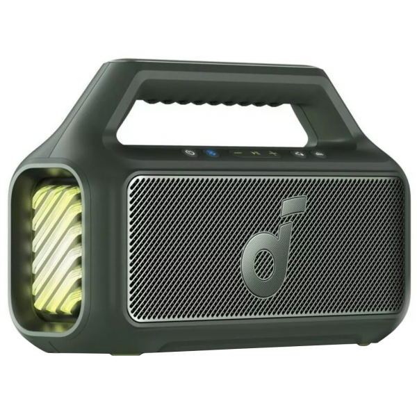 Boxa Portabila Bluetooth Anker SoundCore Boom 2 New Version, 80W, TWS, RGB, Waterproof, Verde A3138062