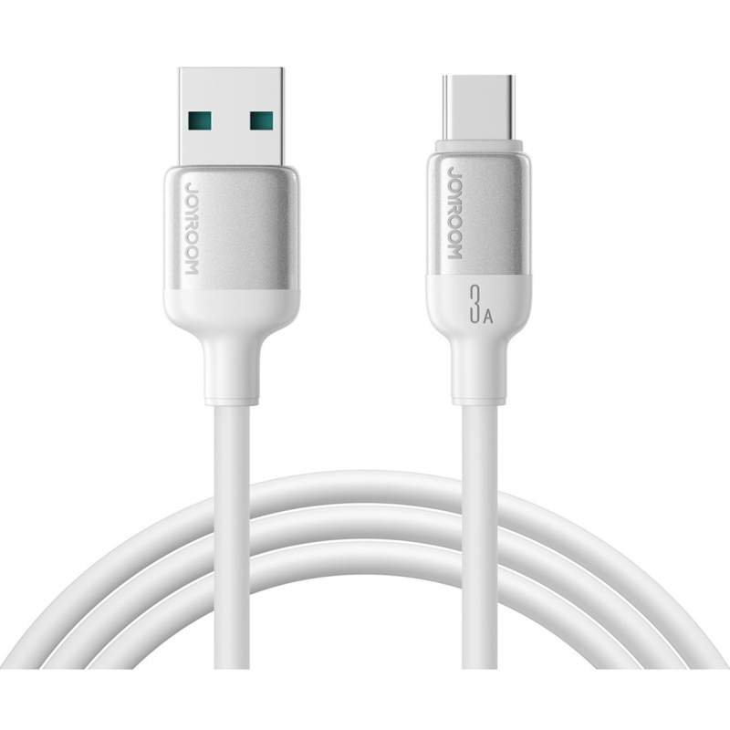 Cablu Date si Incarcare USB-A - USB-C Joyroom S-A62 Lively, 18W, 1.2m, Alb
