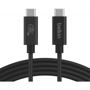 Cablu Date si Incarcare USB-C - USB-C Belkin Connect, 240W, 2m, Negru INZ004bt2MBK