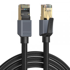 Cablu Retea UGREEN NW343, UTP, Cat8, 2m, Negru
