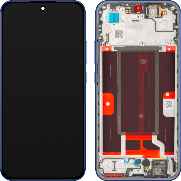 Display cu Touchscreen Oppo F31 / A6 / A6 Pro 5G, cu Rama, Albastru, Service Pack 621029000656
