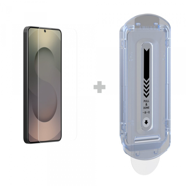 Folie de protectie Ecran Nillkin H+ Pro with Applicator pentru Samsung Galaxy S26 Plus S947, Sticla Securizata, Full Glue