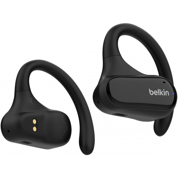 Handsfree Bluetooth Belkin SoundForm ClearFit, TWS, Multipoint, Negru AUC013ctBK