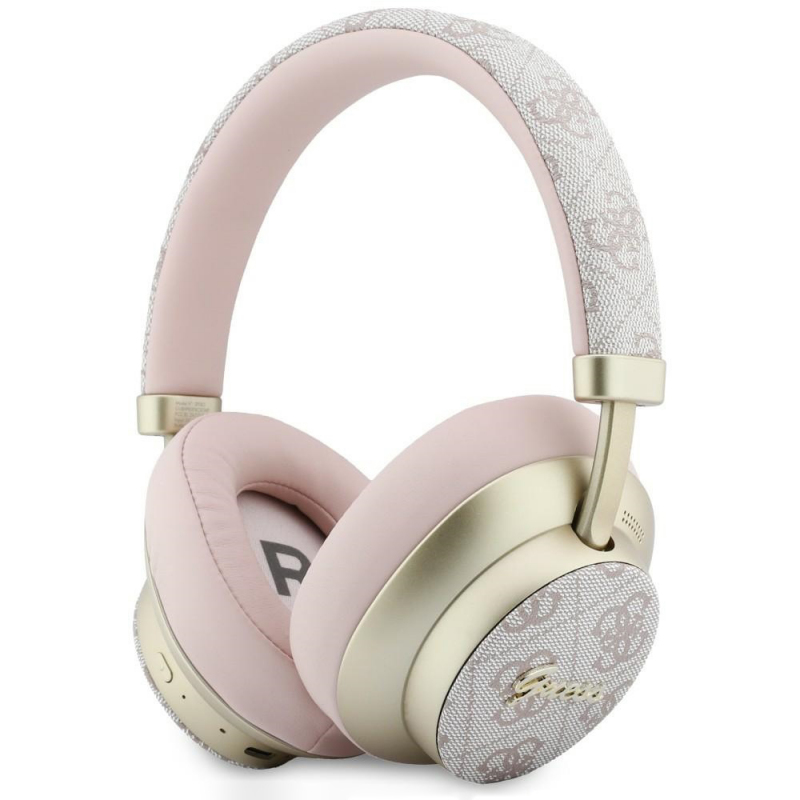 Handsfree Bluetooth Guess 4G Gold Script Metal, A2DP, Roz