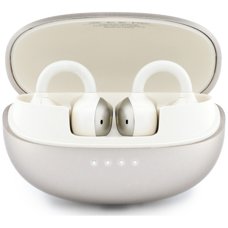 Handsfree Bluetooth Guess Metalic Finish Electropated Parts Classic, TWS, Auriu