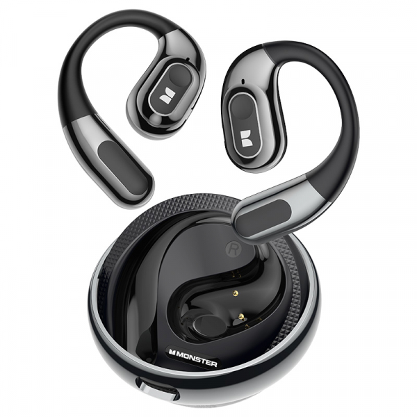 Handsfree Bluetooth Monster AC330 AI Translation, TWS, Negru