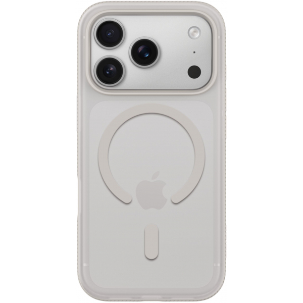 Husa MagSafe pentru Apple iPhone 18 Pro / 17 Pro, Belkin, SheerForce Grip, Bej MSA035hqSA