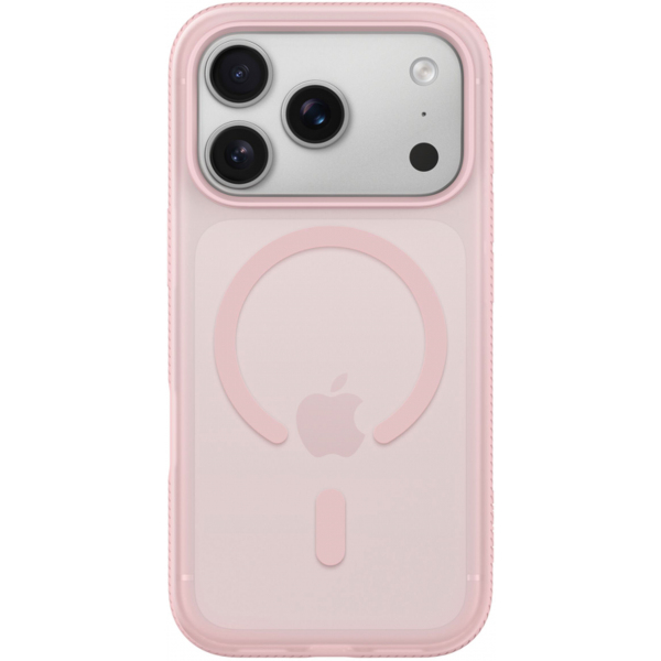 Husa MagSafe pentru Apple iPhone 18 Pro / 17 Pro, Belkin, SheerForce Grip, Roz MSA035hqPK