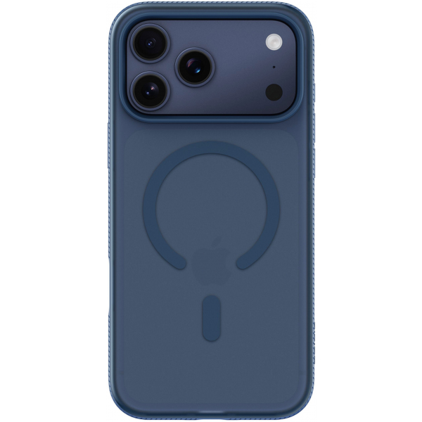 Husa MagSafe pentru Apple iPhone 18 Pro Max / 17 Pro Max, Belkin, SheerForce Grip, Bleumarin MSA036hqNY